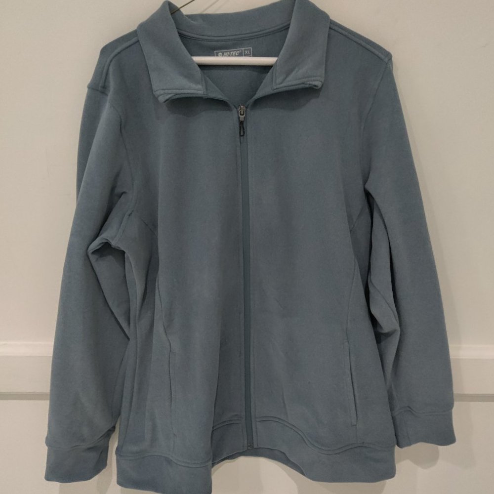 NWoT Hi-Tech Women's Full Sleeve Mock Neck Fleece Jacket Sweatshirt L $70 D263